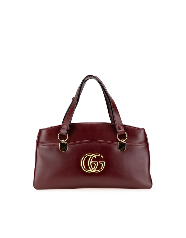 Pre-Loved by Azura Reborn - Pre-Loved gucci Elegant Leather Top Handle Bag Daily Use Handbag