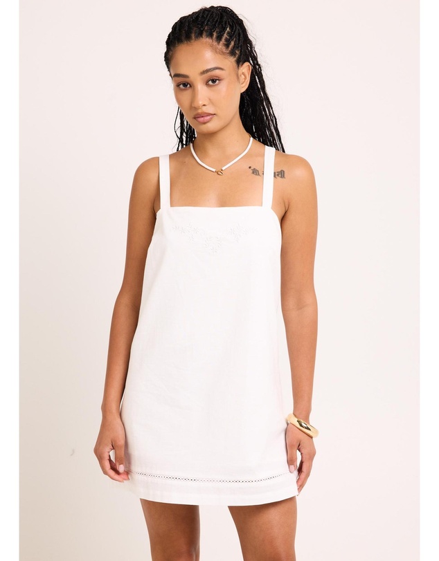 Subtitled - Nerida Lace Detail Mini Dress