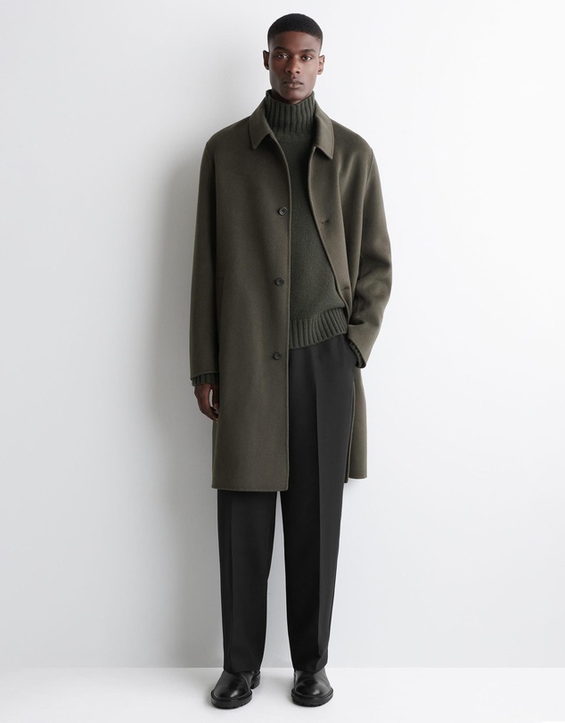 COS - Chunky Cashmere Funnel-Neck Jumper