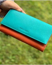 Pierre Cardin - Pierre Cardin Multi Colour Leather Ladies Wallet