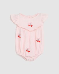 Alex & Ant - Pretty Romper - Petal Pink
