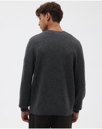 AERE - Premium Wool Crew Neck Knit Jumper