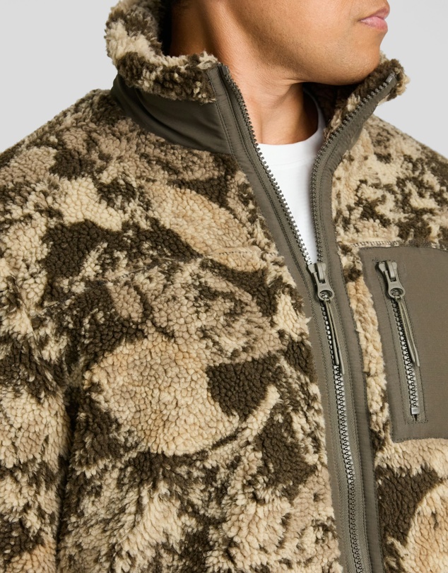 Johnny Bigg - Teddy Sherpa Zip Thru Jacket