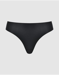 Naturana - One Size Thong No Show Underwear
