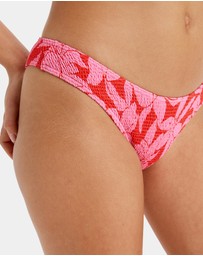 Roxy - Womens Khloe Cheeky Bikini Bottom