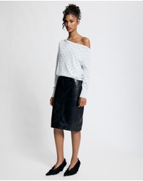Lover - Ramona Stud Asymmetrical Jumper
