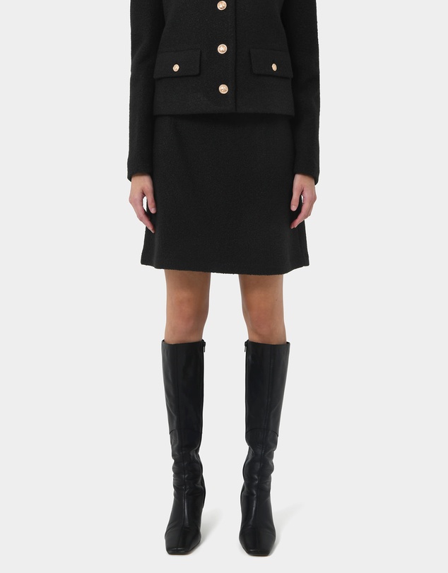 Forcast - Zahra Boucle Yarn Mini Skirt