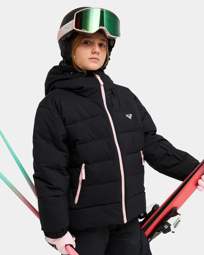 Roxy - Girls 8 to 16 Snowyhill Puffy Snow Jacket