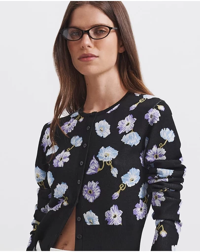 SABA - Jardin Jacquard Cardigan