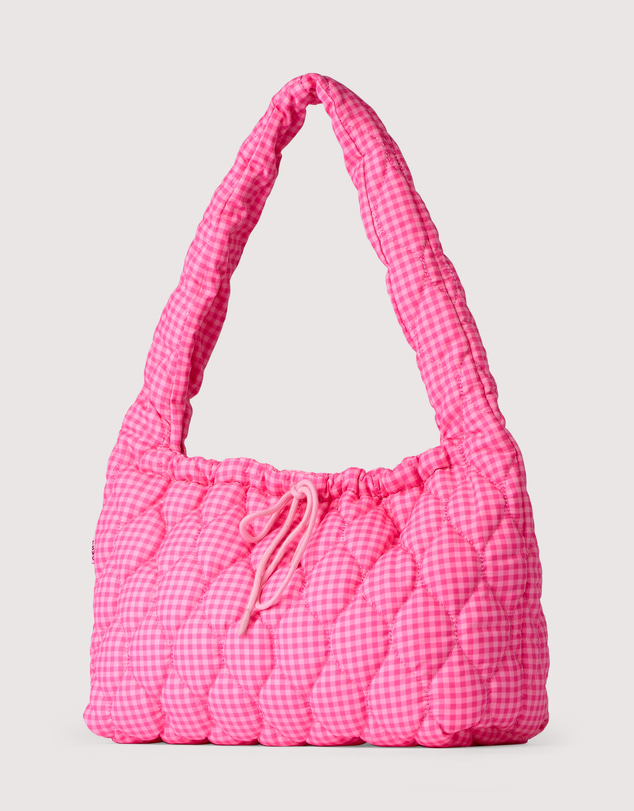 The Somewhere Co - Tickled Pink Quilted Shoulder Bag
