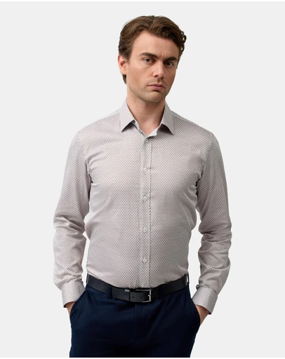 Brooksfield - Premium Print Shirt