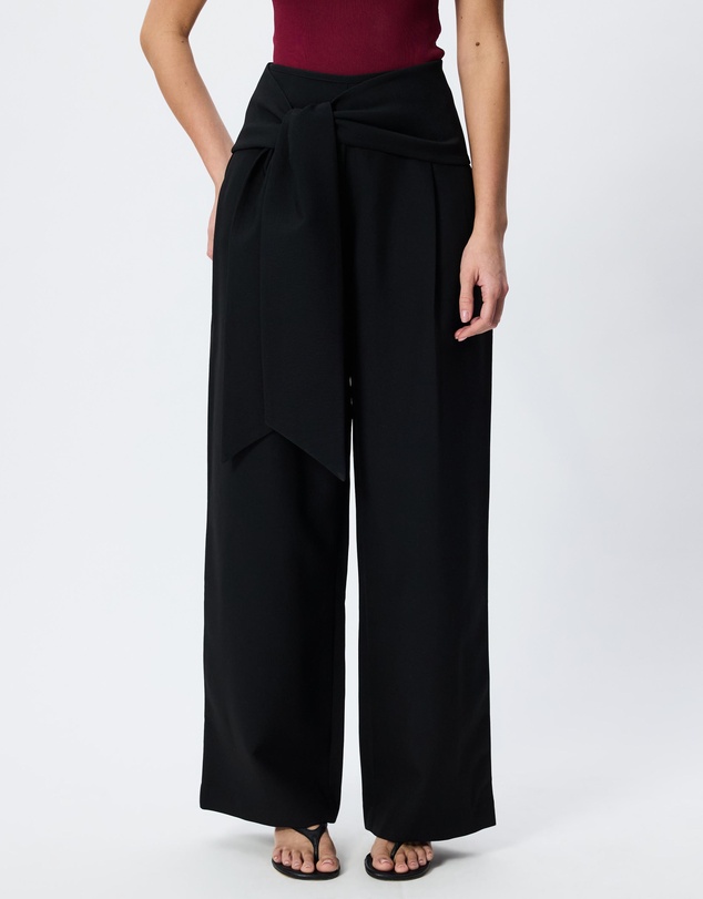 Tussah - Sophia High Waist Tie Detail Pants