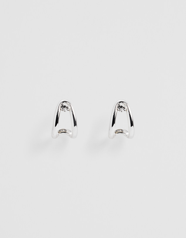 Country Road - Zoey Crystal Huggie Earring