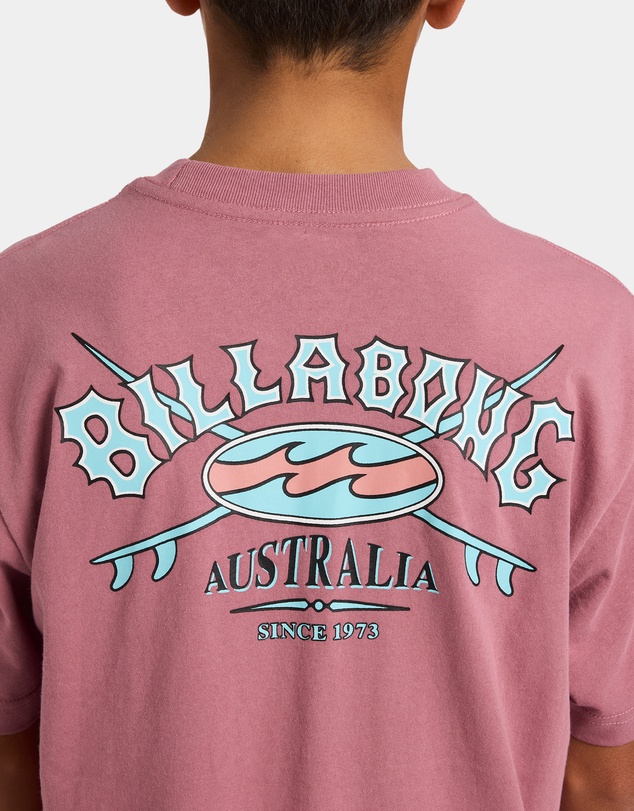 Billabong - Boys 8 to 16 Heritage Arch T-Shirt