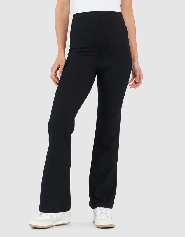 Ripe Maternity - Jonah Rib Flare Pant