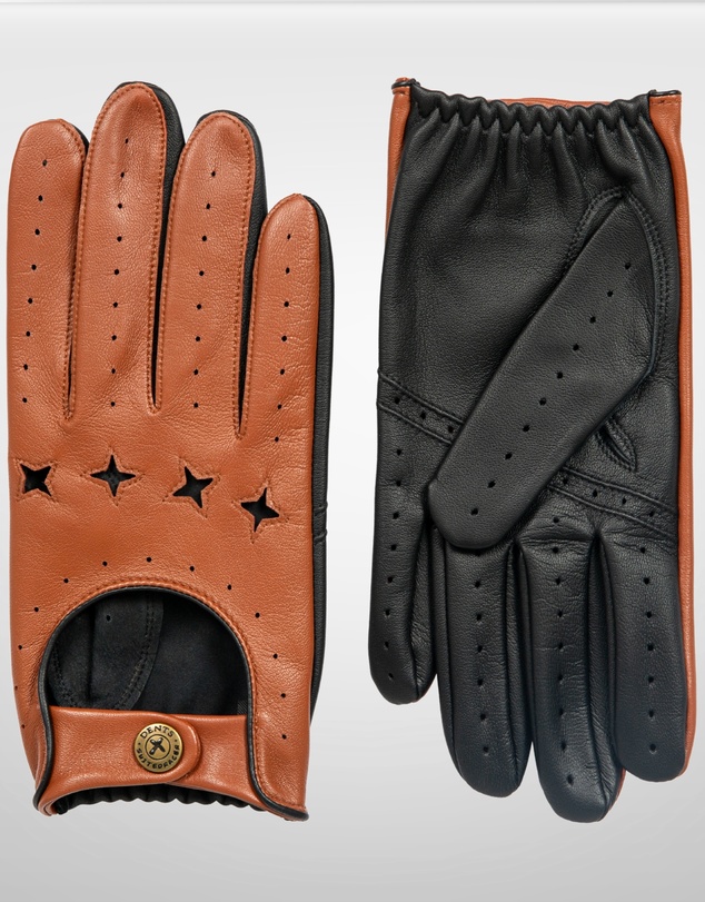 DENTS - The Suited Racer x Touchscreen Leather Driving Gloves Limited Ed