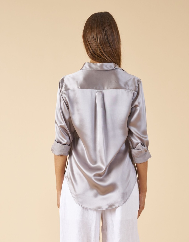 CAMIXA - Satin Silk Shirt