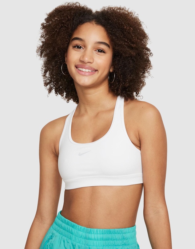 Nike - Dri-FIT Swoosh Sports Bra - Teens