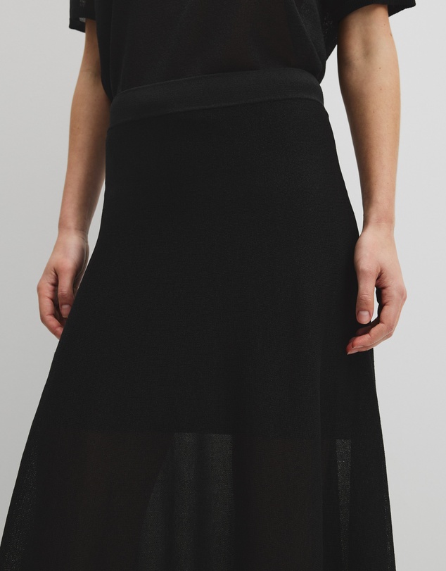 Country Road - Flared Knit Skirt