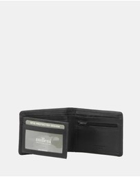 Milleni - Milleni Leather Men's Flat Wallet