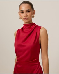 Tussah - Cowl Neck Mini Dress