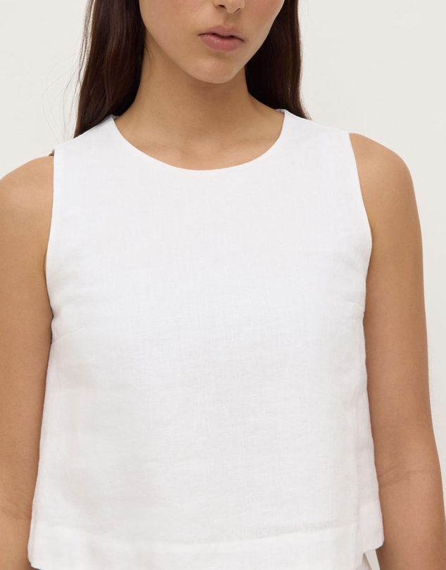 Assembly Label - Estelle Linen Top