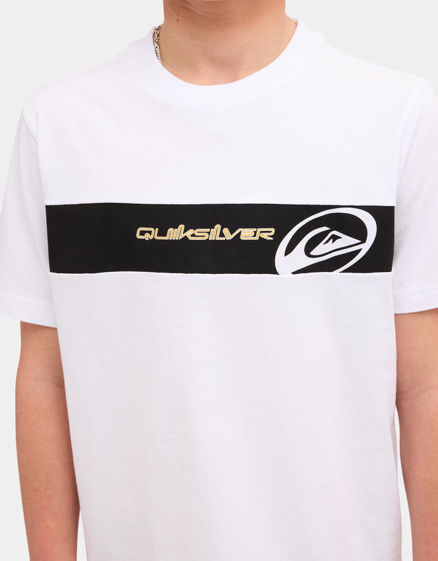 Quiksilver - Boys 8 to 16 Tilt Panel T-Shirt