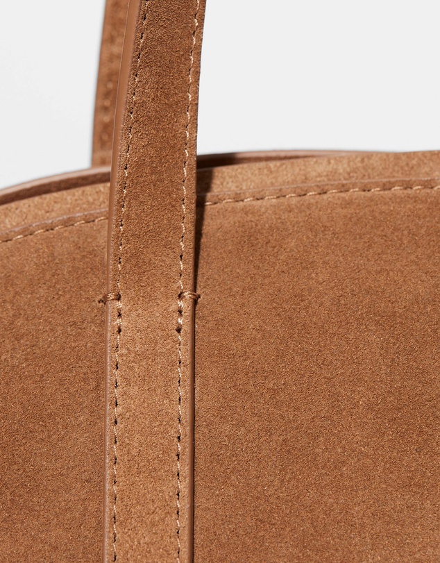 & Other Stories - Suede Bowling Bag