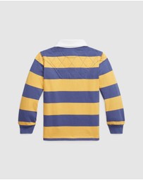 Polo Ralph Lauren - Striped Cotton Jersey Rugby Shirt - Kids