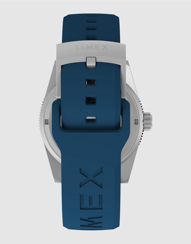 TIMEX - Deep Water Reef 200 SST Blue Dial Blue Rubber Strap