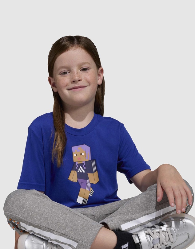 adidas Sportswear - Adidas Minecraft Training T-Shirt - Kids-Teens