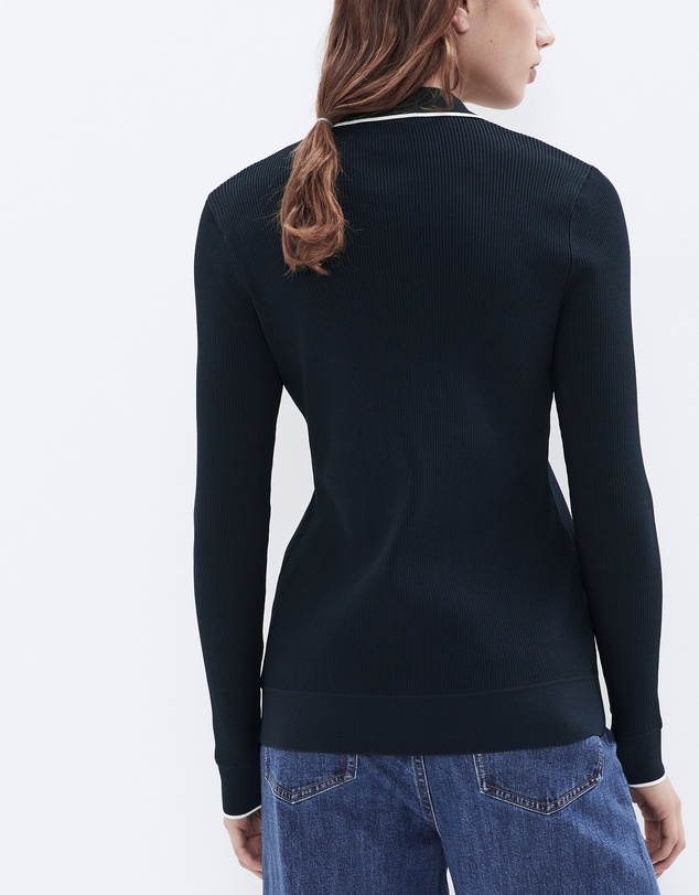 UNISON - Sporty Button Through Knit