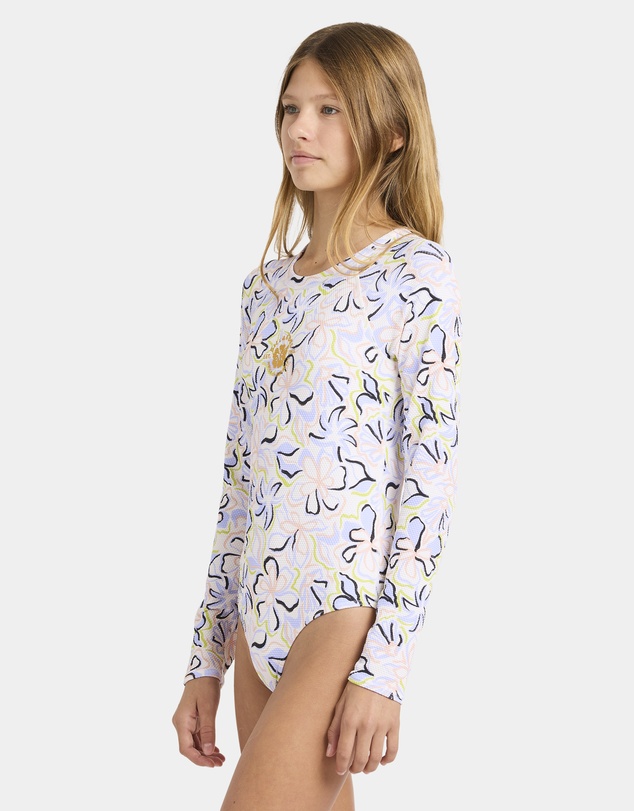 Billabong - Girls 6 to 16 Sea Of Love Long Sleeve Rash Vest