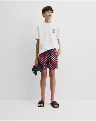 Country Road - Teen Stripe Detail Board Short