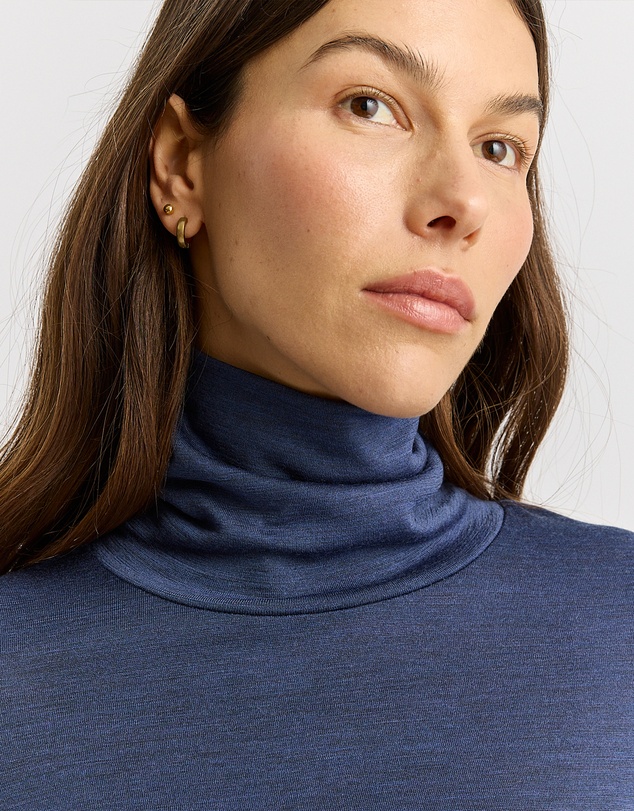 Toorallie - Turtle Neck Merino Tee