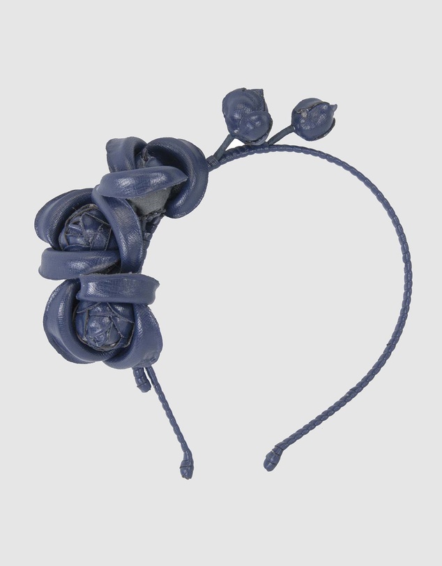 Max Alexander - Leather Flowers Headband