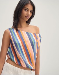 Oxford - Sandy Striped Top