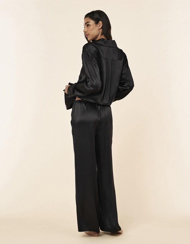 Papinelle - Pure Silk Wide Leg Pant
