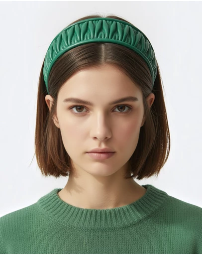 Mossée - Isabella Faux Leather Headband