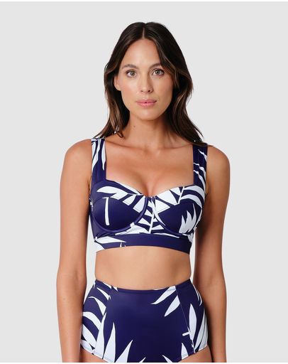 Palm Silhouette Navy