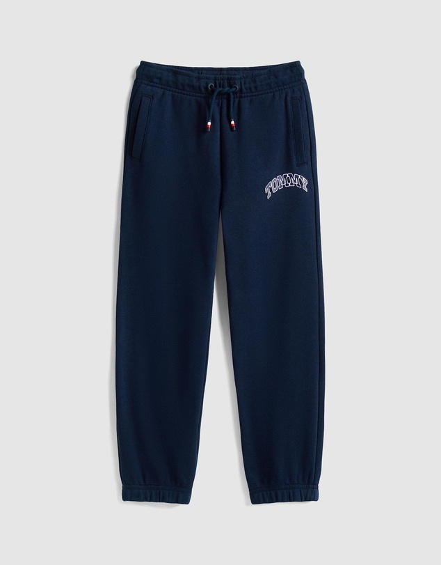Tommy Hilfiger - Varsity Logo Print Fleece Joggers - Kids