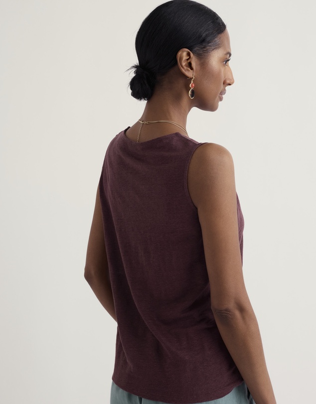 Seasalt - Carn Glaze Linen Button-Through Vest