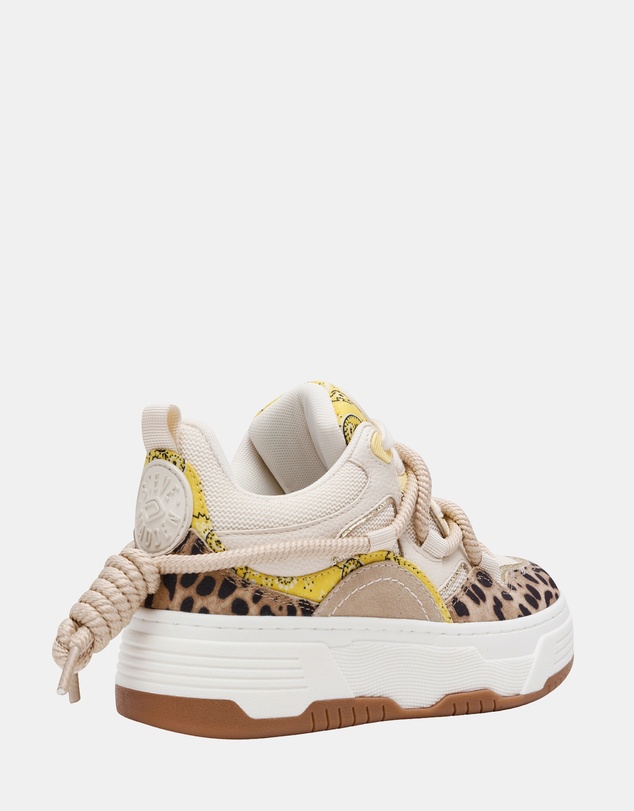 Steve Madden - Brouhaha Leopard Multi Sneakers