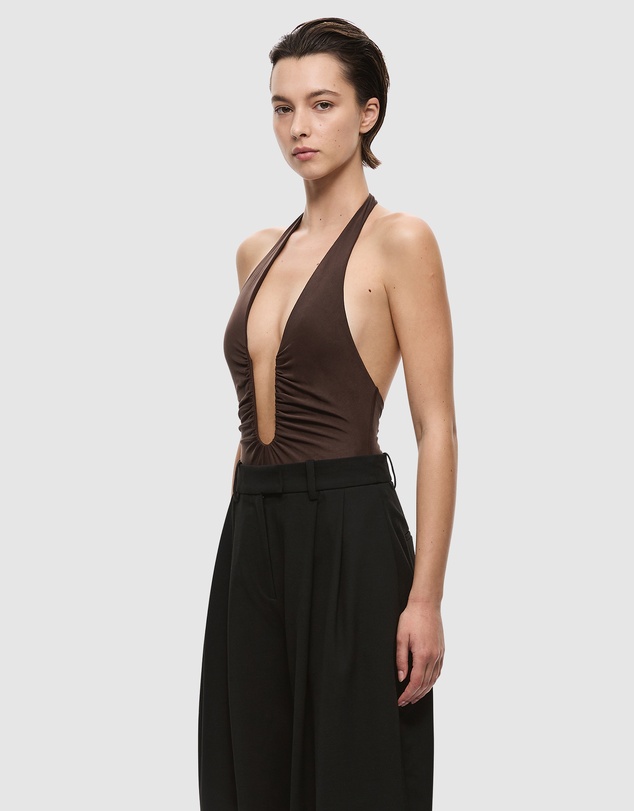 MISHA - Jennifer Cupro Bodysuit - ICONIC EXCLUSIVE