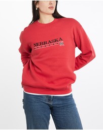 Vintage by The Real Deal - Pre Loved - Vintage 90s NCAA University of Nebraska Huskers Sweatshirt
