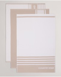 Country Road - Aeri Australian Cotton Tea Towel Pack Of 3