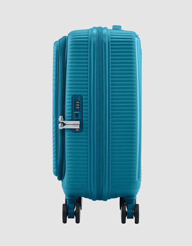 American Tourister - Curio Book Opening Carry-On Small 55cm Suitcase Expandable