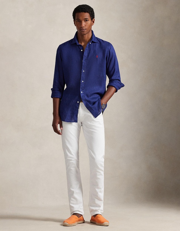 Polo Ralph Lauren - Custom Fit Linen Shirt - ICONIC EXCLUSIVE