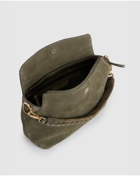 Evity - Clara Suede Leather Grab Bag