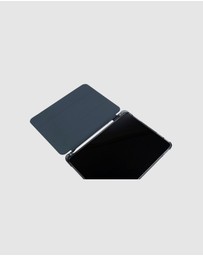 Tucano - Tucano Satin Folio Case Dark Blue for iPad Air 11 Inch M3 M2 2024 with Pencil Holder and Stand